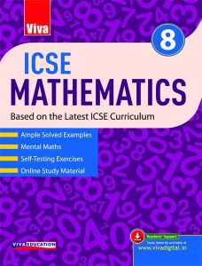 Viva ICSE Mathematics 2018 Edition Class VIII